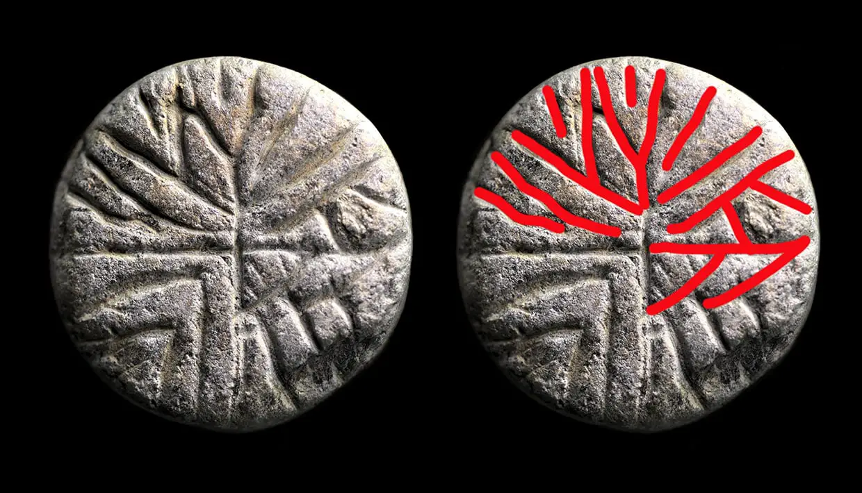 Pièce de jeu médiévale avec inscription runique trouvée en Norvège 8 Pièce de jeu médiévale avec inscription runique trouvée en Norvège - 7
