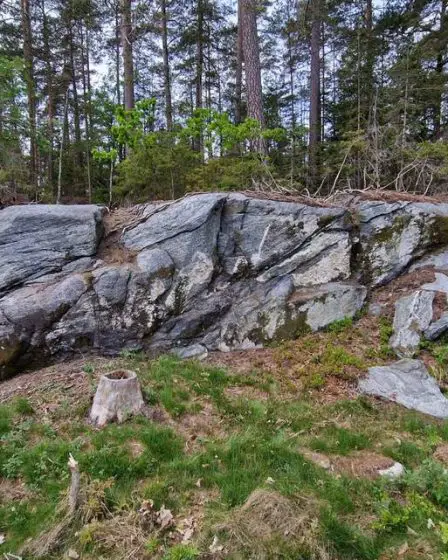 Une peinture rupestre ancienne découverte par un père en Norvège 2 Une peinture rupestre ancienne découverte par un père en Norvège - 1