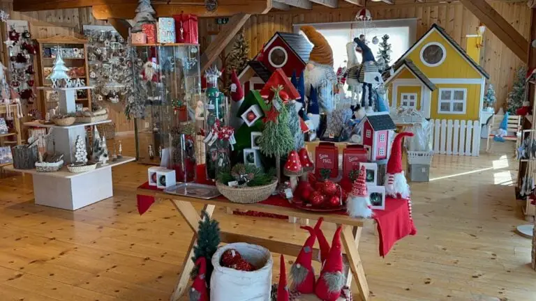 Maison de Noël de Honningsvåg.