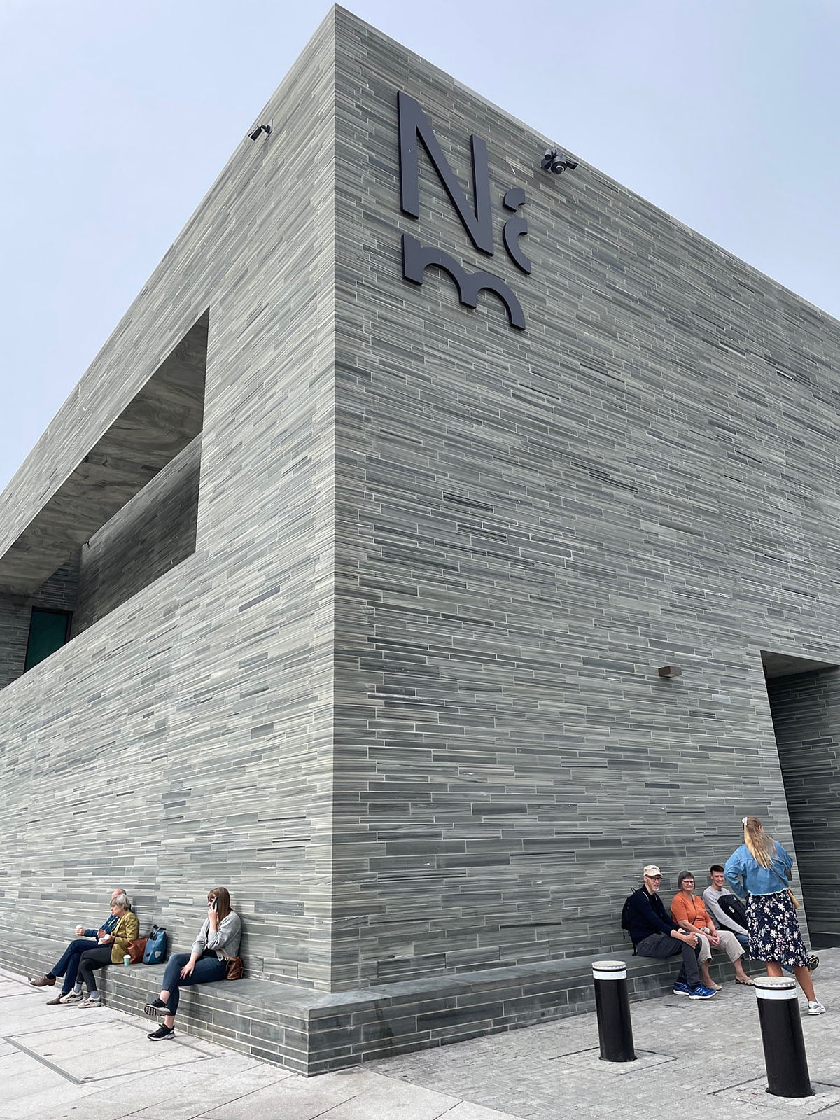 Bâtiment du musée national à Oslo, Norvège