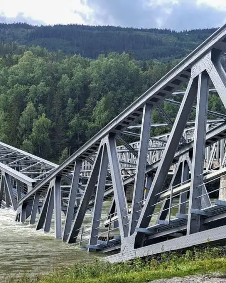 Fermeture d'une ligne ferroviaire en Norvège suite à l'effondrement d'un pont - 1