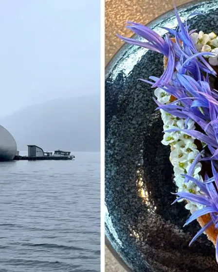 Les TikTokers comparent un restaurant flottant dans un fjord norvégien au "Menu". 2 Les TikTokers comparent un restaurant flottant dans un fjord norvégien au "Menu". - 1
