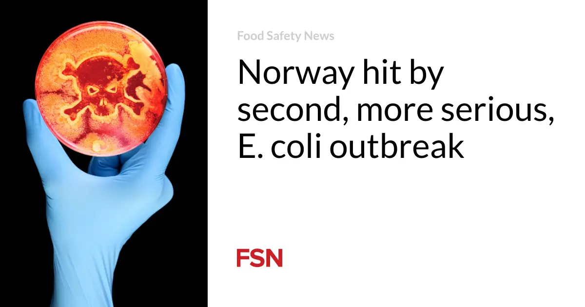 La Norvège touchée par une deuxième épidémie, plus grave, d'E. coli 4 La Norvège touchée par une deuxième épidémie, plus grave, d'E. coli - 3