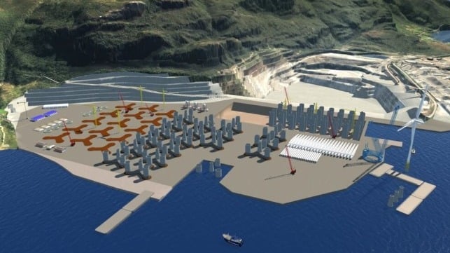 Une usine flottante de fabrication d'éoliennes offshore prend forme en Norvège 4 Une usine flottante de fabrication d'éoliennes offshore prend forme en Norvège - 3