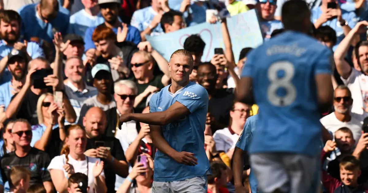 Erling Haaland lance une mise en garde préoccupante concernant les débuts laborieux des matchs de Man City cette saison 4 Erling Haaland lance une mise en garde préoccupante concernant les débuts laborieux des matchs de Man City cette saison - 3