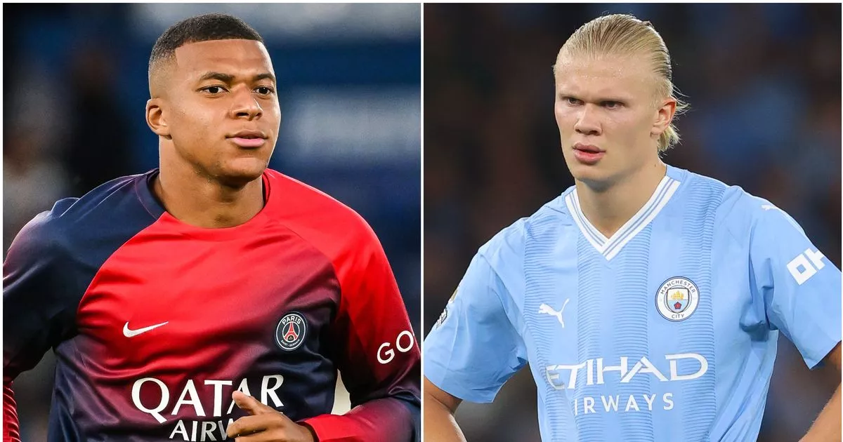 "J'aime un peu parler de bêtises" - La star de Man City, Erling Haaland, répond à une question sur le match de boxe de Kylian Mbappé 4 "J'aime un peu parler de bêtises" - La star de Man City, Erling Haaland, répond à une question sur le match de boxe de Kylian Mbappé - 3
