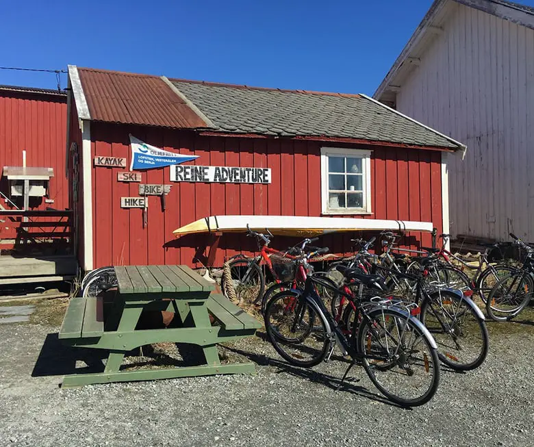 Location de vélos Reine Adventure aux Lofoten