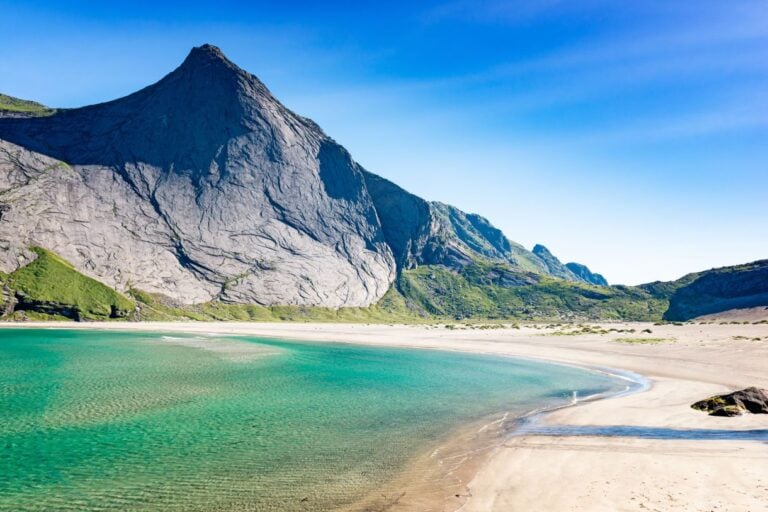 25 choses à faire aux Lofoten, Norvège 68 Plage de Bunes aux Lofoten.