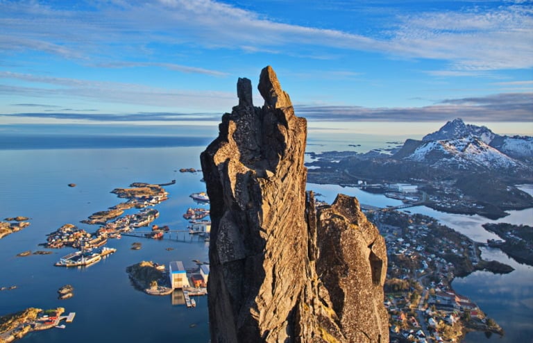25 choses à faire aux Lofoten, Norvège 76 Les cornes de chèvre de Svolvær, îles Lofoten