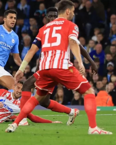 Rodri confirme sa promesse de pré-saison à Man City avec un autre but - Joe Bray rewritten in French: Rodri confirme sa promesse de pré-saison à Manchester City avec un autre but - Joe Bray. - 1