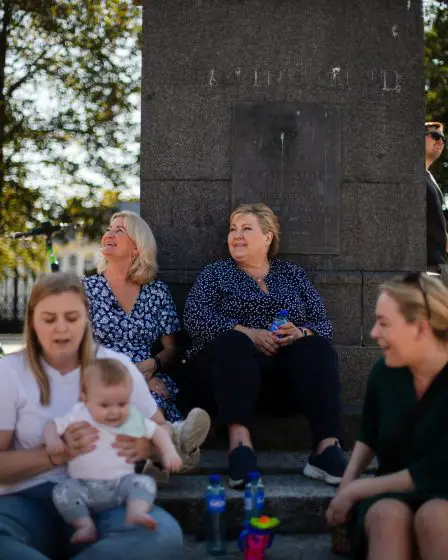 La droite a tamponné. Solberg ne craint pas que l'échange d'actions de son mari gâche les élections. - 6