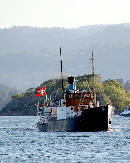 Tous les passagers évacués du navire en guise de soutien au sol dans le fjord d'Oslo - 13