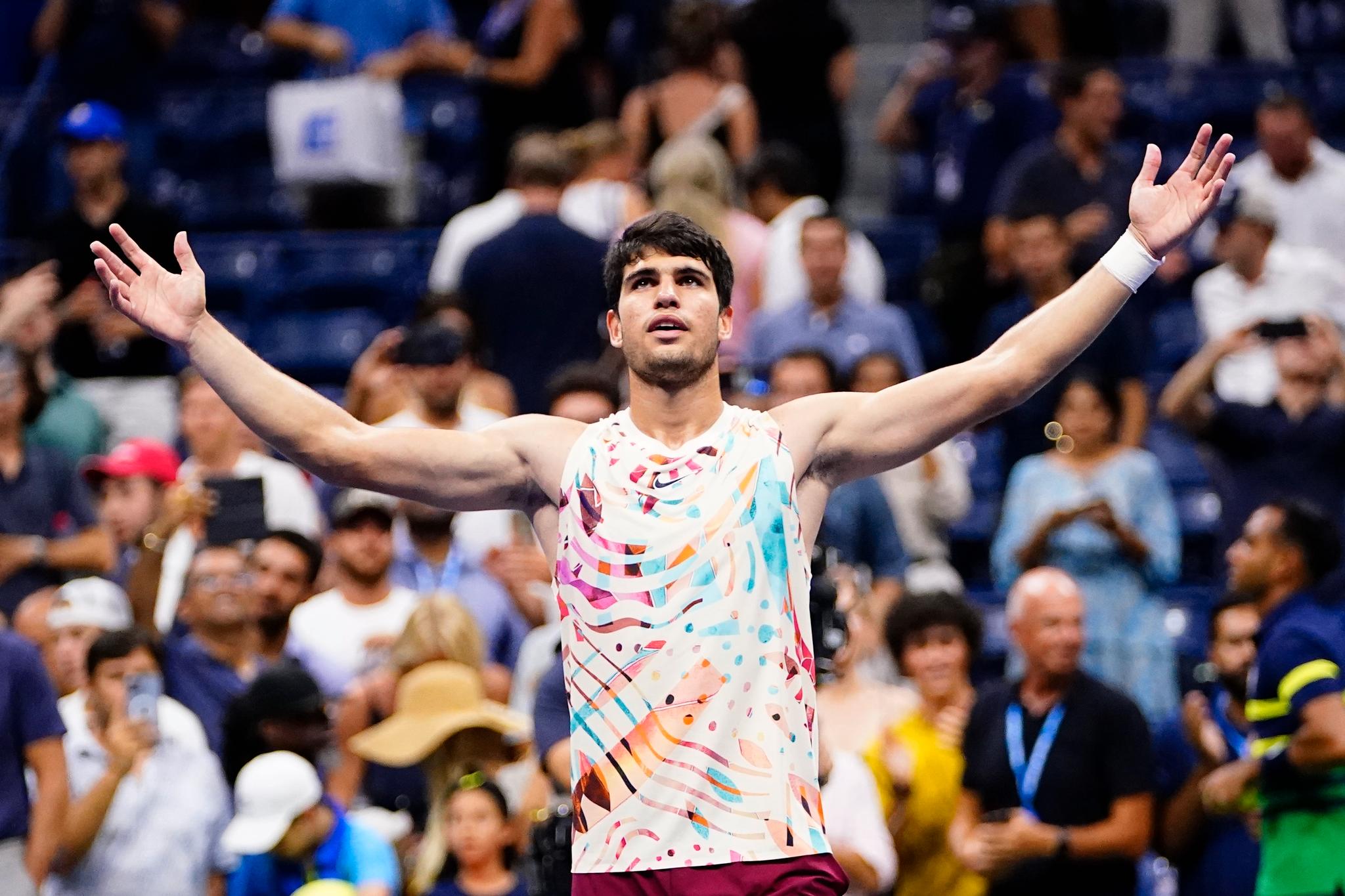 Alcaraz en demi-finale de l'US Open – rencontre Medvedev 4 Alcaraz en demi-finale de l'US Open – rencontre Medvedev - 3