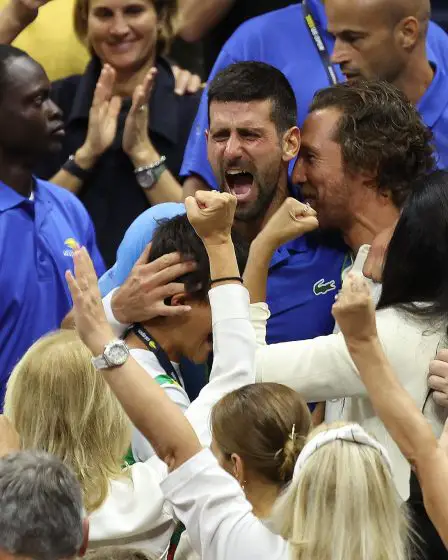 Novak Djokovic a pleuré de joie après sa victoire à l'US Open et a rendu hommage à la légende décédée. - 36