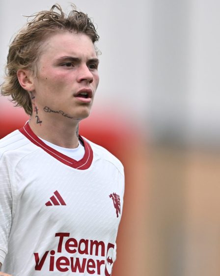 Isak Hansen-Aaroen, talent de Manchester United, franchit une nouvelle étape avec les moins de 21 ans norvégiens - 18