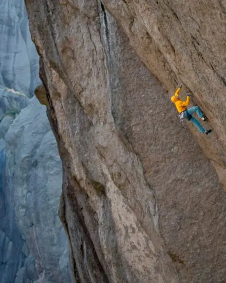 Pete Whittaker escalade un nouveau 5.14 Trad en Norvège - 1