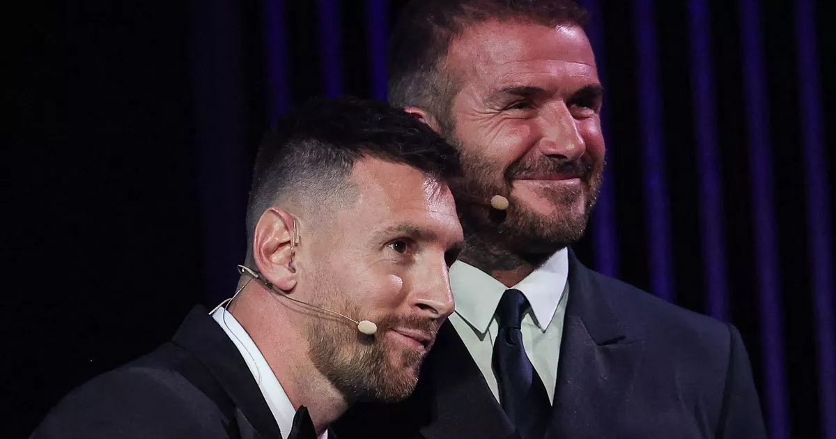 David Beckham envoie un message à Lionel Messi après sa victoire au Ballon d'Or face à Erling Haaland. - 64