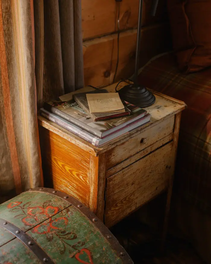 Chez les Flakks, dans les fjords de l'ouest de la Norvège 41 La chambre principale des Flakks