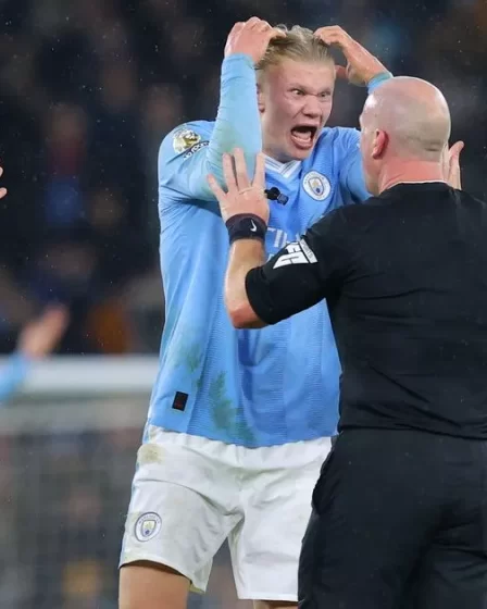 Man City inculpé mais Erling Haaland échappe à la punition de la FA tandis que la décision de Simon Hooper est prise. 15 Man City inculpé mais Erling Haaland échappe à la punition de la FA tandis que la décision de Simon Hooper est prise. - 14