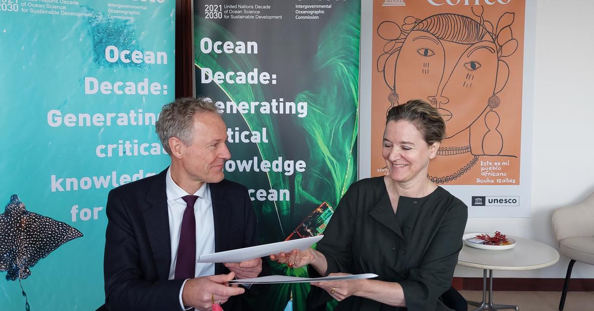 La Norvège renforce son soutien à la Commission océanographique intergouvernementale de l'UNESCO en mettant l'accent sur la Décennie des océans 2021-2030 et le développement des capacités. 4 La Norvège renforce son soutien à la Commission océanographique intergouvernementale de l'UNESCO en mettant l'accent sur la Décennie des océans 2021-2030 et le développement des capacités. - 3