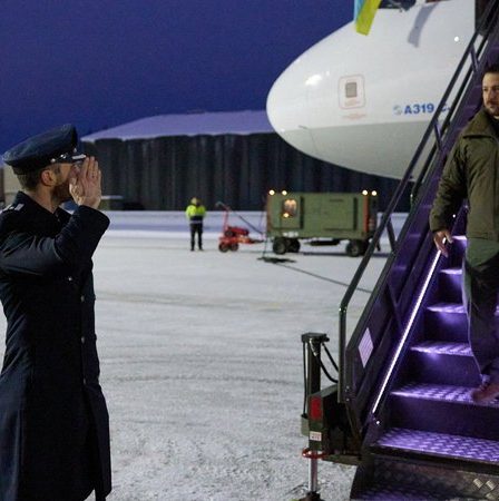 Zelenskyy arrive en Norvège pour une visite inopinée, après s'être arrêté en Argentine et aux États-Unis 6 Zelenskyy arrive en Norvège pour une visite inopinée, après s'être arrêté en Argentine et aux États-Unis - 5