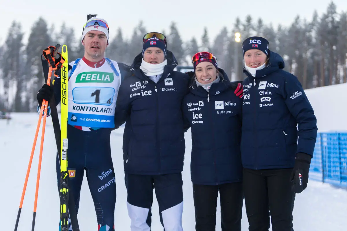 La Norvège gagne le relais mixte à Kontiolahti - 19
