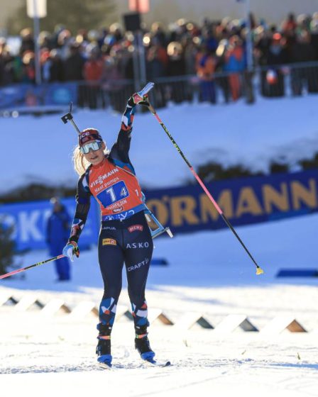 La Norvège revient et gagne le relais féminin de Hochfilzen 18 La Norvège revient et gagne le relais féminin de Hochfilzen - 17