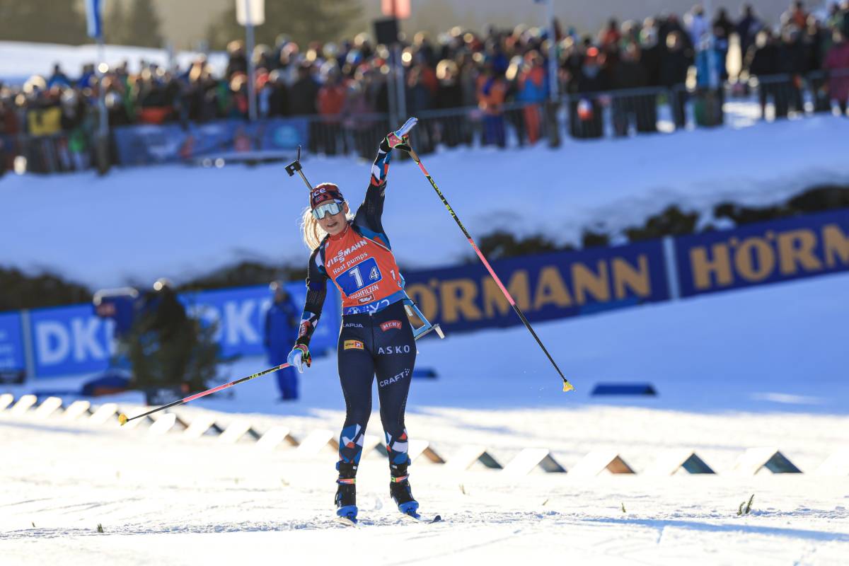 La Norvège revient et gagne le relais féminin de Hochfilzen 8 La Norvège revient et gagne le relais féminin de Hochfilzen - 7