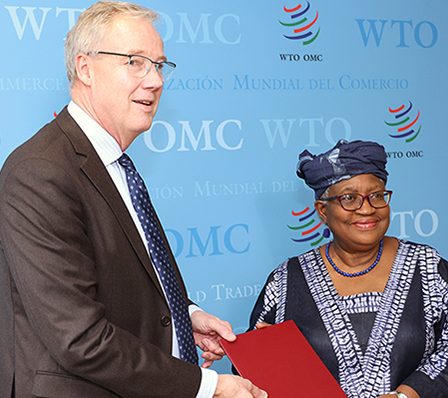 WTO | 2023 Press Releases - La Norvège fait don de 9 millions de couronnes norvégiennes au mécanisme de financement de la pêche de l'OMC - 22