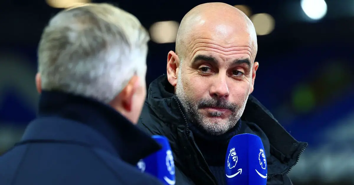 Pep Guardiola fixe la date de retour de la blessure d'Erling Haaland après les nouvelles de l'équipe d'Everton. 4 Pep Guardiola fixe la date de retour de la blessure d'Erling Haaland après les nouvelles de l'équipe d'Everton. - 3