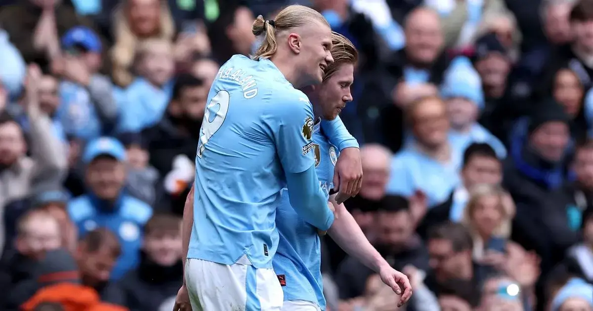 Le Man City a survécu sans Kevin De Bruyne et Erling Haaland, ce qui pose problème à ses rivaux. 4 Le Man City a survécu sans Kevin De Bruyne et Erling Haaland, ce qui pose problème à ses rivaux. - 3
