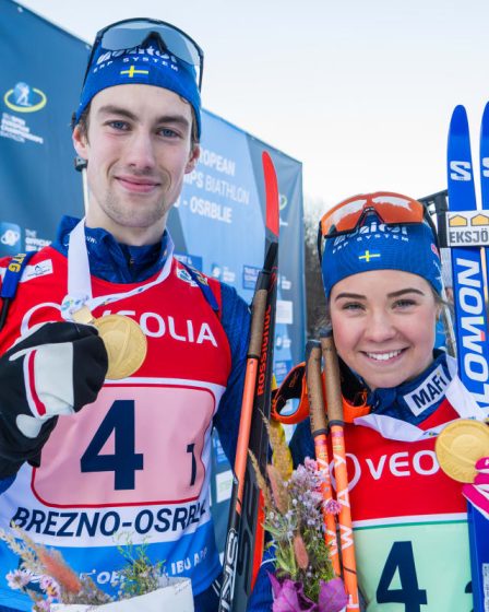 La Suède et la Norvège remportent les relais mixtes à Osrblie 26 La Suède et la Norvège remportent les relais mixtes à Osrblie - 25