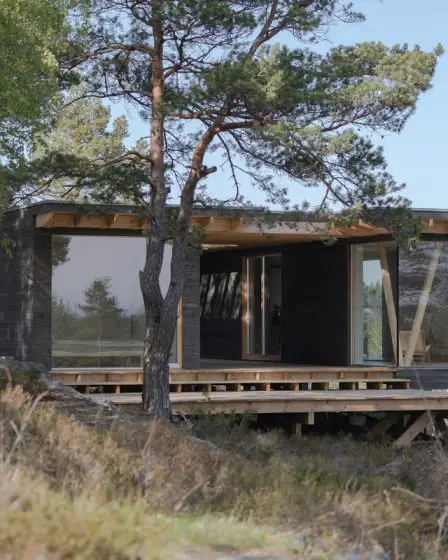 La cabine norvégienne a été conçue comme une escapade confortable et minimaliste. 2 La cabine norvégienne a été conçue comme une escapade confortable et minimaliste. - 1