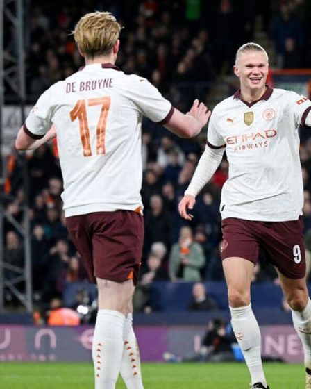 Pep Guardiola avertit Manchester City contre Manchester United après la performance magistrale de De Bruyne et Haaland 5 Pep Guardiola avertit Manchester City contre Manchester United après la performance magistrale de De Bruyne et Haaland - 4