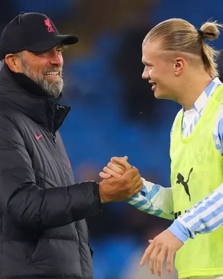 Jurgen Klopp et la star de Man City, Erling Haaland, sont d'accord sur l'avenir du Liverpool FC. 2 Jurgen Klopp et la star de Man City, Erling Haaland, sont d'accord sur l'avenir du Liverpool FC. - 1