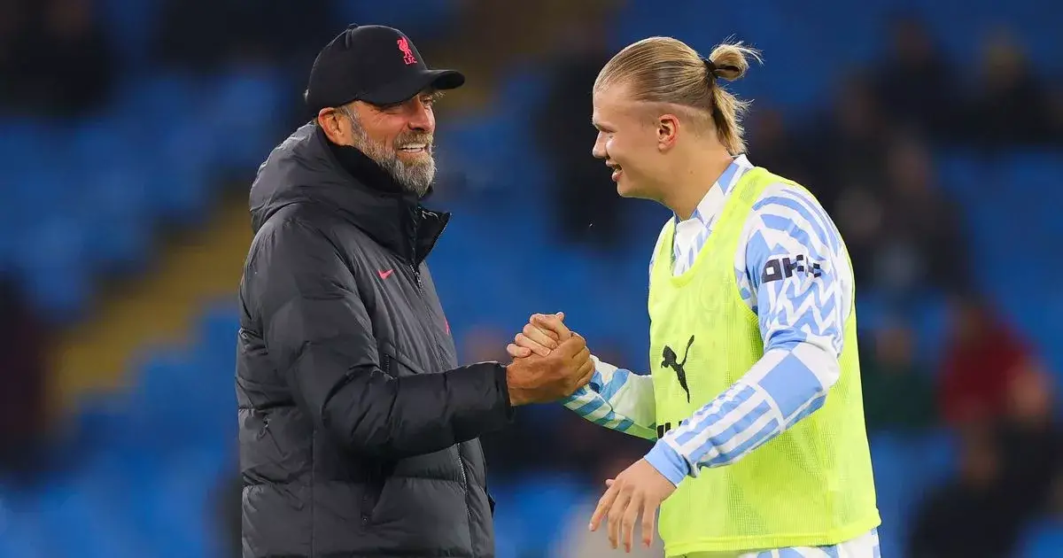 Jurgen Klopp et la star de Man City, Erling Haaland, sont d'accord sur l'avenir du Liverpool FC. 4 Jurgen Klopp et la star de Man City, Erling Haaland, sont d'accord sur l'avenir du Liverpool FC. - 3