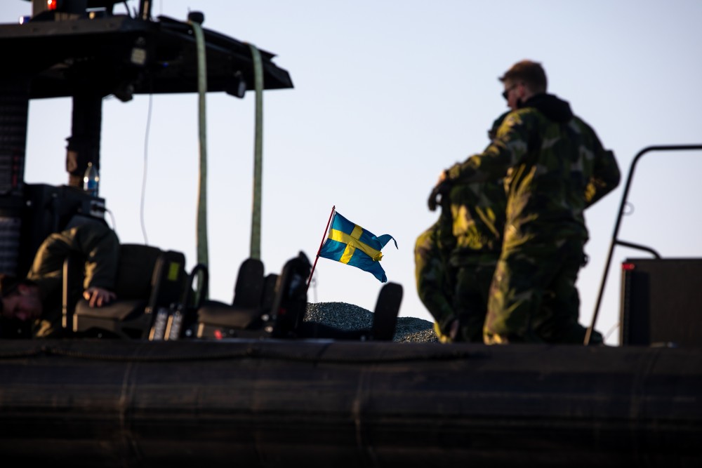 Exercice des forces suédoises dans le nord de la Norvège à l'occasion de l'adhésion officielle de ce pays à l'OTAN 12 Exercice des forces suédoises dans le nord de la Norvège à l'occasion de l'adhésion officielle de ce pays à l'OTAN - 11