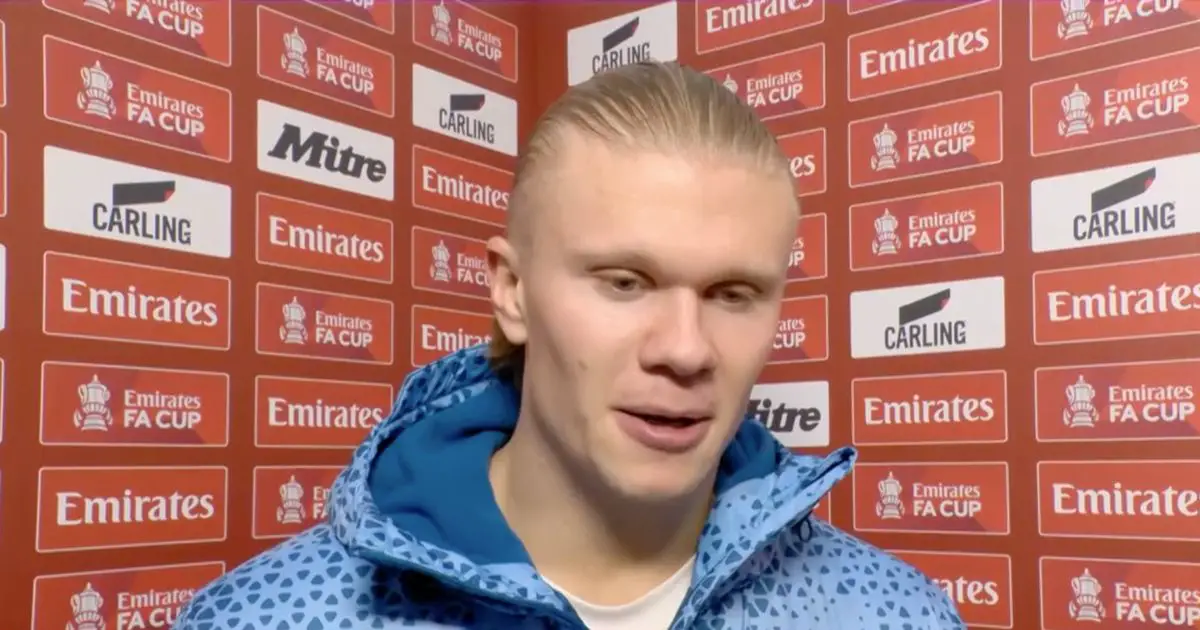 Erling Haaland lance un avertissement à Liverpool et Arsenal après avoir marqué cinq buts contre Man City 4 Erling Haaland lance un avertissement à Liverpool et Arsenal après avoir marqué cinq buts contre Man City - 3