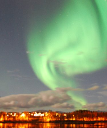 Un amas explique la danse spirale observée au-dessus de la Norvège - 3