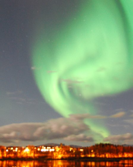 Un amas explique la danse spirale observée au-dessus de la Norvège - 1