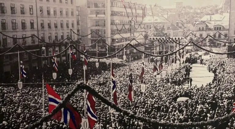 Bergen célèbre la fin de l'occupation de la guerre
