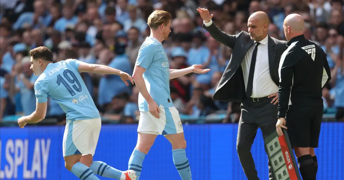 Gérer Manchester City après le départ de Pep Guardiola - Départs de De Bruyne et Bernardo, Haaland au centre du transfert circus 4 Gérer Manchester City après le départ de Pep Guardiola - Départs de De Bruyne et Bernardo, Haaland au centre du transfert circus - 3