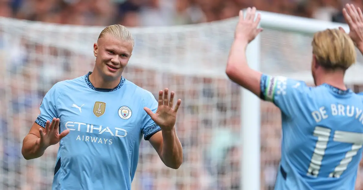 "C'est ridicule" - Erling Haaland se moque de manière hilarante des coéquipiers de Man City 4 "C'est ridicule" - Erling Haaland se moque de manière hilarante des coéquipiers de Man City - 3