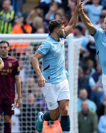 Les actions de Ruben Dias et Erling Haaland lors du penalty de Man City révèlent une nouvelle réalité pour Ilkay Gundogan 9 Les actions de Ruben Dias et Erling Haaland lors du penalty de Man City révèlent une nouvelle réalité pour Ilkay Gundogan - 8