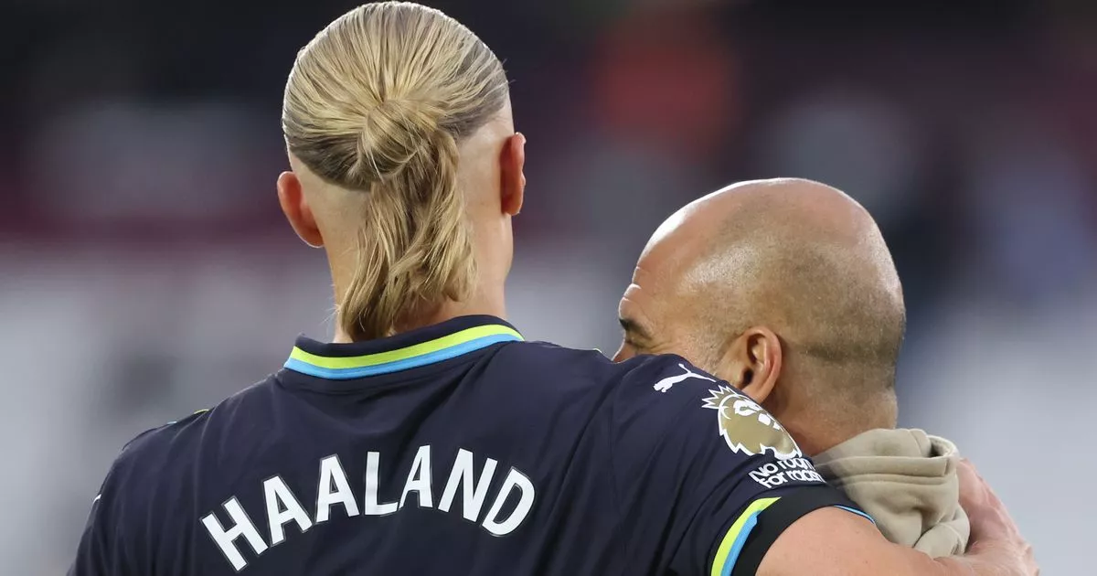 J'ai aperçu le message secret de Pep Guardiola à Erling Haaland au cœur du défi de Manchester City 4 J'ai aperçu le message secret de Pep Guardiola à Erling Haaland au cœur du défi de Manchester City - 3