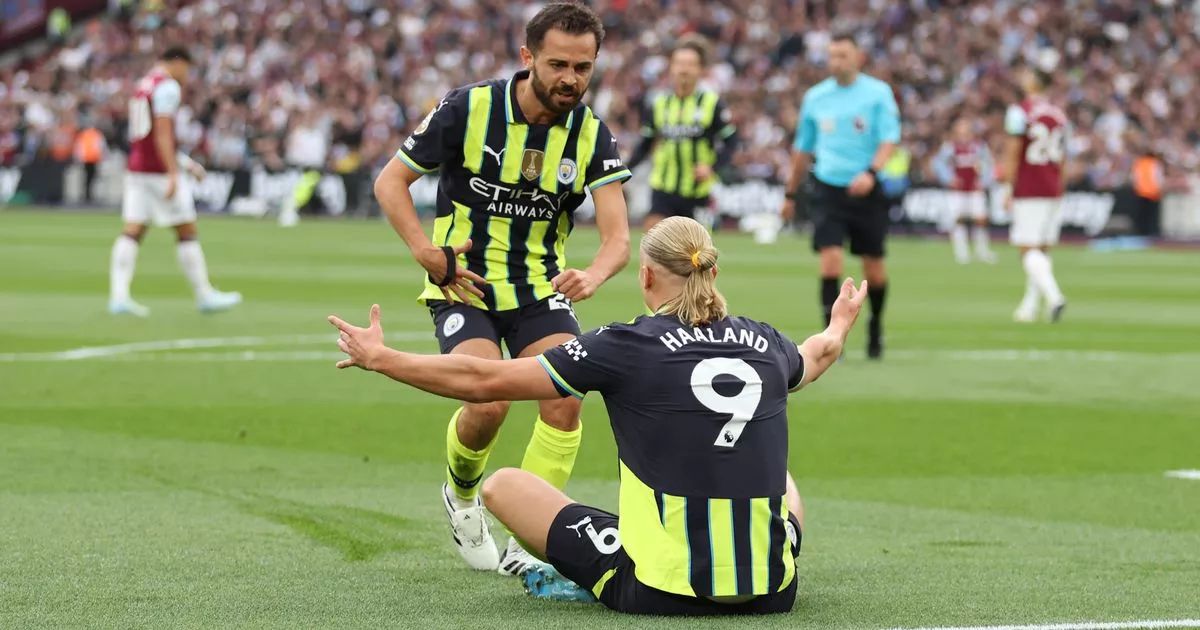 Évaluations des joueurs de Manchester City contre West Ham pendant qu'Erling Haaland brille, Bernardo joue mais deux se battent - Simon Bajkowski 4 Évaluations des joueurs de Manchester City contre West Ham pendant qu'Erling Haaland brille, Bernardo joue mais deux se battent - Simon Bajkowski - 3