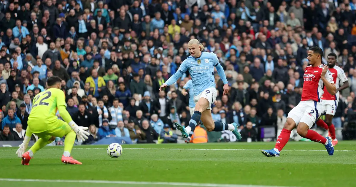 Erling Haaland va manquer le match contre Man City après son retour en Norvège. 4 Erling Haaland va manquer le match contre Man City après son retour en Norvège. - 3