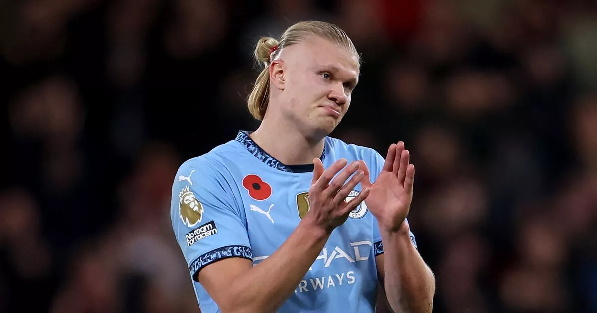 Erling Haaland envoie un message de cinq mots à Man City tandis que Liverpool obtient un énorme avantage dans la course au titre. 4 Erling Haaland envoie un message de cinq mots à Man City tandis que Liverpool obtient un énorme avantage dans la course au titre. - 3