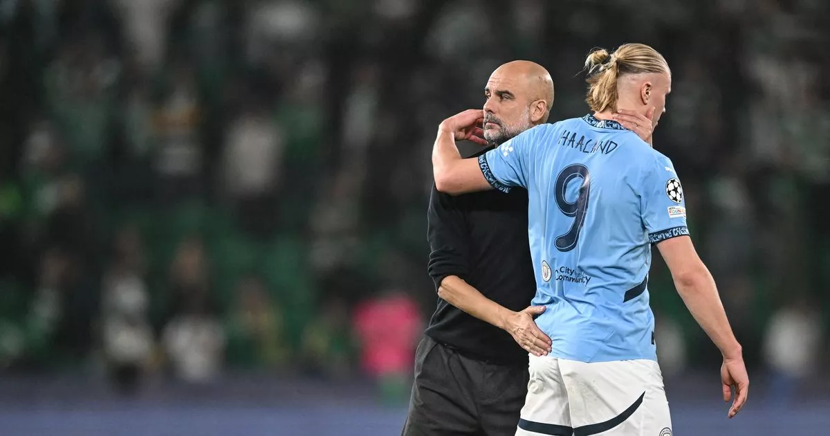 La fouille de Pep Guardiola au milieu de la colère d'Erling Haaland alors que Man City cherche à redresser sa saison 4 La fouille de Pep Guardiola au milieu de la colère d'Erling Haaland alors que Man City cherche à redresser sa saison - 3