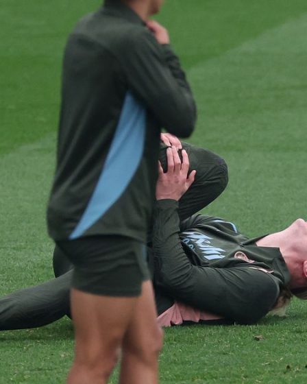 Que s'est-il passé avec Erling Haaland lors de l'entraînement de Man City en raison de problèmes de blessures ? - 11